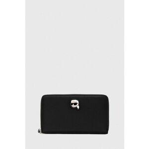 Karl Lagerfeld portofel femei, culoarea negru imagine