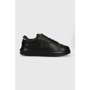 Karl Lagerfeld sneakers din piele KAPRI MENS culoarea negru, KL52574 imagine