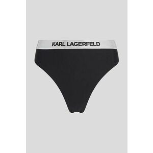 Karl Lagerfeld chiloti de baie culoarea negru imagine