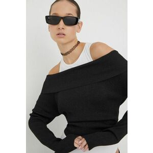 Tommy Jeans pulover femei, culoarea negru, light DW0DW17501 imagine