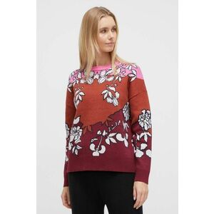 Roxy pulover din amestec de lana x Rowley femei, culoarea bordo imagine