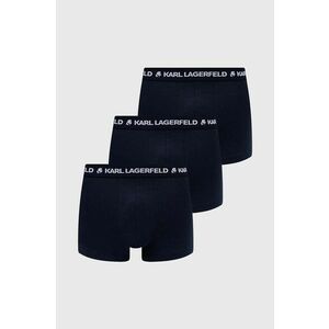 Karl Lagerfeld boxeri 3-pack barbati, culoarea albastru marin imagine