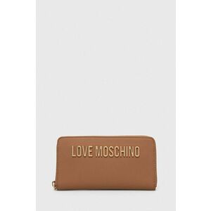 Love Moschino portofel femei, culoarea maro imagine