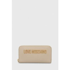 Love Moschino portofel femei, culoarea bej imagine