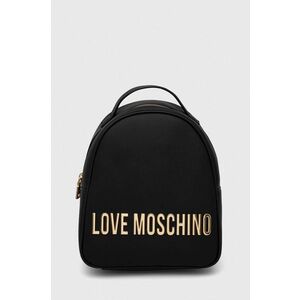 Love Moschino rucsac femei, culoarea negru, mic, neted imagine