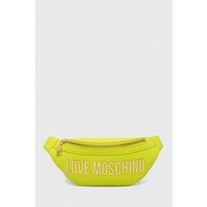 Love Moschino borseta culoarea verde imagine