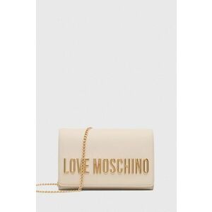 Love Moschino poseta culoarea bej imagine