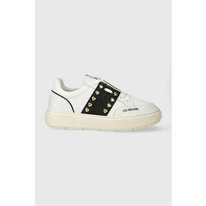 Love Moschino sneakers culoarea alb JA15284G1IJC510A imagine