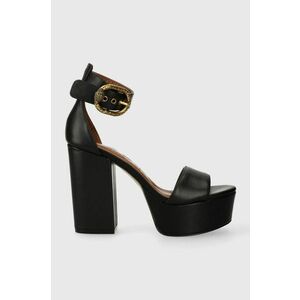 Kurt Geiger London sandale de piele Langley Mayfair Platform culoarea negru 8489900309 imagine