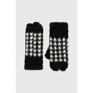 Answear Lab mănuși de lână culoarea negru imagine