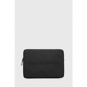 Karl Lagerfeld husa laptop culoarea negru imagine