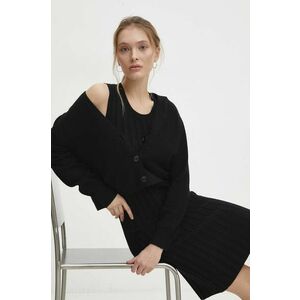 Answear Lab rochie și cardigan culoarea negru imagine