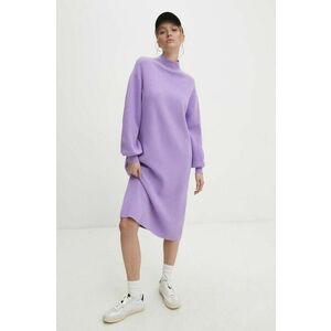 Answear Lab rochie culoarea violet, mini, oversize imagine