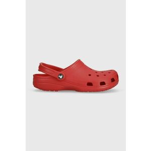 Crocs papuci Classic culoarea roșu 10001 imagine