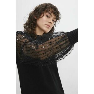 Answear Lab pulover de damă, culoarea negru imagine
