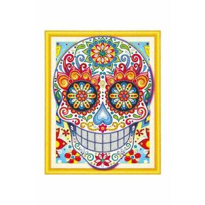 Graine Creative kit diy mozaic mexican Mexican Skull Diamond Painting imagine