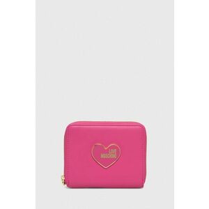 Love Moschino portofel femei, culoarea roz imagine