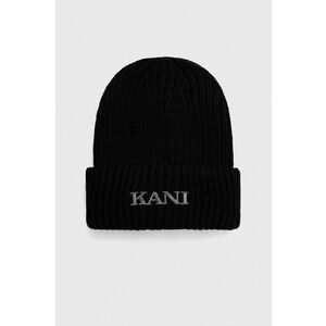 Karl Kani caciula culoarea negru, din tricot gros imagine
