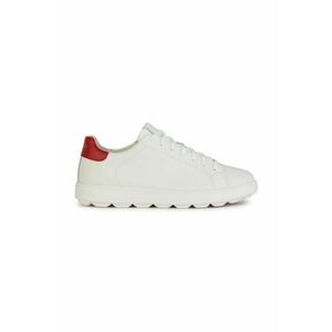 Geox sneakers din piele U SPHERICA ECUB-1 culoarea alb, U45GPA 0009B C0050 imagine