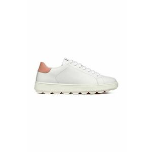 Geox sneakers din piele D SPHERICA ECUB-1 culoarea alb, D45WEA 09BBC C1Z5Q imagine