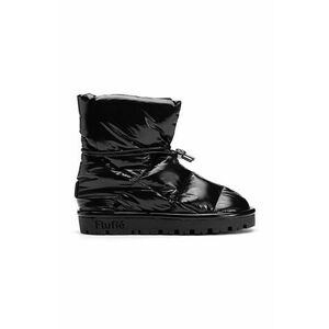 Flufie cizme de iarna Shiny culoarea negru imagine