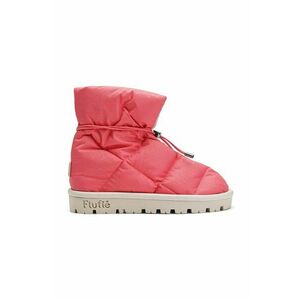Flufie cizme de iarna Macaron culoarea roz imagine