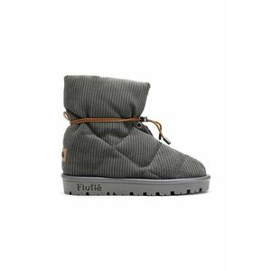 Flufie cizme de iarna Cord culoarea gri imagine
