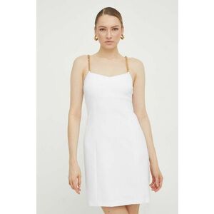 MICHAEL Michael Kors rochie culoarea alb, mini, drept imagine