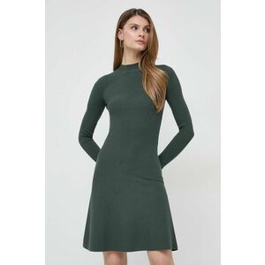 Max Mara Leisure rochie culoarea verde, mini, evazati imagine