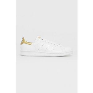 Adidas Pantofi culoarea alb, cu toc plat imagine