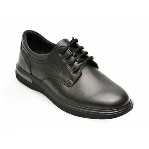 Pantofi OTTER negri, 2804, din piele naturala imagine
