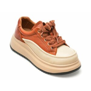 Pantofi FLAVIA PASSINI maro, 2350, din piele naturala imagine