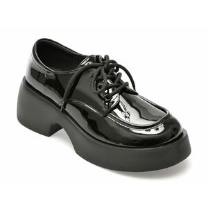 Pantofi FLAVIA PASSINI negri, A83, din piele naturala imagine