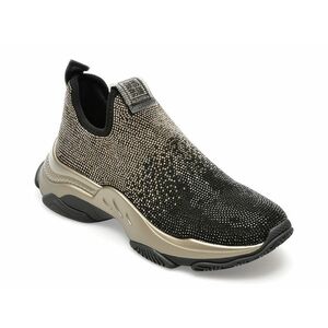 Pantofi Steve Madden negri, MYTHICA, din material textil imagine