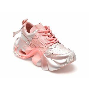Pantofi EPICA roz, 631312, din piele naturala imagine