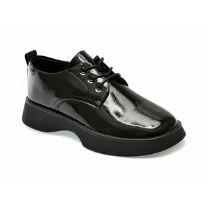 Pantofi FLAVIA PASSINI negri, D015, din piele naturala lacuita imagine