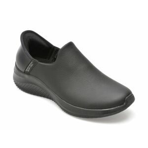 Pantofi SKECHERS negri, ULTRA FLEX 3, din piele naturala imagine