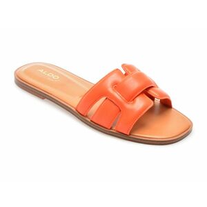 Papuci ALDO portocalii, 13542491, din piele naturala imagine