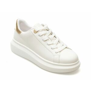 Pantofi sport ALDO albi, REIA110, din piele ecologica imagine