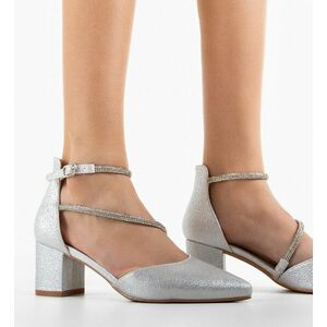 Pantofi dama Charis Argintii imagine