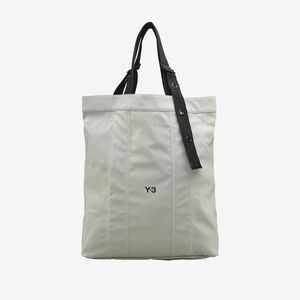Y-3 Classics Utility Trefoil Tote Bag Talc imagine