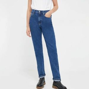 Calvin Klein Jeans Authentic Slim Straight Blue imagine