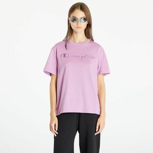 Champion Crewneck T-Shirt Purple imagine