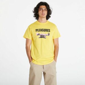 PLEASURES Bed T-Shirt Yellow imagine