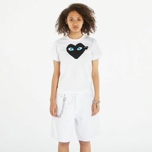 Comme des Garçons PLAY Heart Logo Tee White imagine