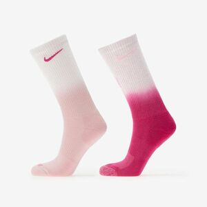 Nike Everyday Plus Cushioned Crew Socks 2-Pack Multi-Color imagine