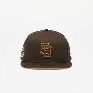 New Era San Diego Padres Side Patch 9FIFTY Snapback Cap Nfl Brown Suede/ Bronze imagine