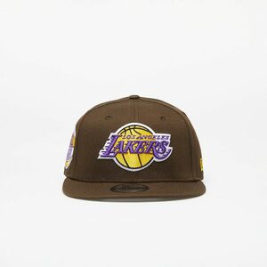 New Era Los Angeles Lakers Repreve 9FIFTY Snapback Cap Walnut/ True Purple imagine