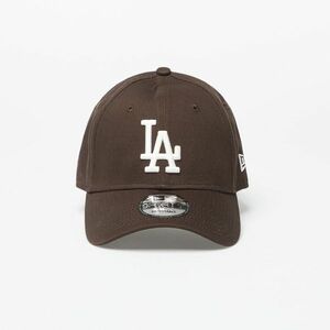 New Era Los Angeles Dodgers League Essential 9FORTY Adjustable Cap Brown Suede/ Off White imagine