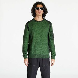C.P. Company Fleece Knit Jumper Classic Green imagine